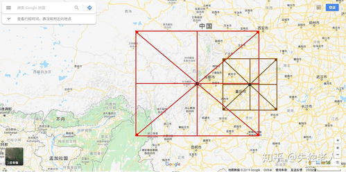 中国各省 四至点 与地理几何中心一览 