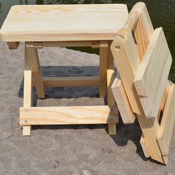 木制折叠凳子户外钓鱼小板凳家用方凳子,一品好特惠 