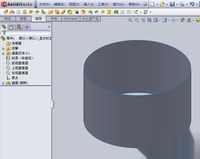 solidworks曲面旋转命令的使用 