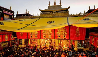 西藏信众欢庆 吉祥天母节 