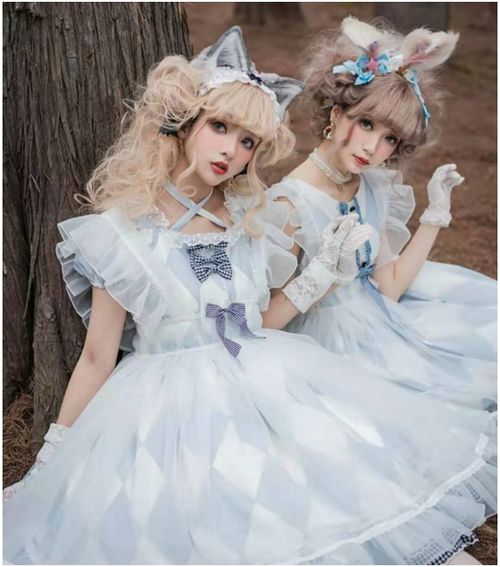 Lolita茶话会第71期 爱丽丝元素小裙叽 穿上就可以去疯帽子的茶会辣