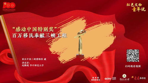 红色文物青年说 感动中国特别奖 百万移民奉献三峡工程