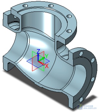 CAD实例教程使用中望3D设计截门阀