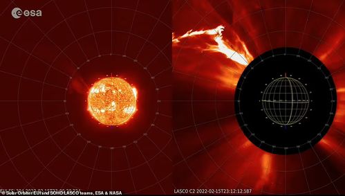 轨道飞行器拍摄到太阳壮观大喷发 迄今规模最大一次 