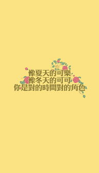 小青菀 文字壁纸 经典系列 for iPhone5