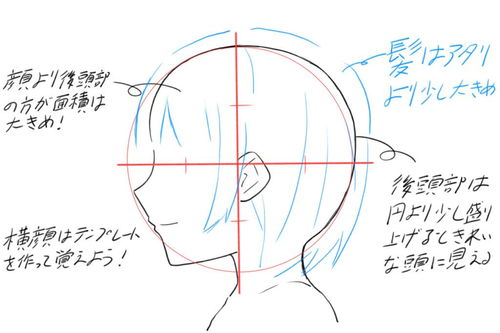 初学者画不好草图线稿 教你如何画出好看的侧脸轮廓