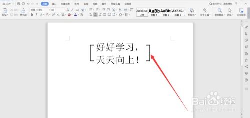 word文档内文字怎样设置一个括号内双行文字 