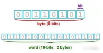 字与字节的区别 详细 