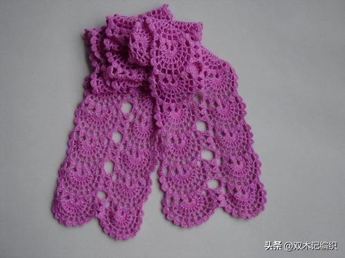 分享一个漂亮韩版围巾编织详细图解,喜欢的收下吧