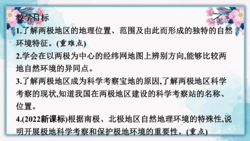 人教版七年级地理下册第十章 极地地区 习题课件 共23张PPT 