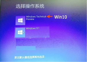 win10双系统bios设置