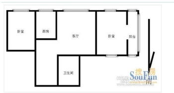 请高人帮帮我,坐北朝南的房子经理室应该是哪一间 