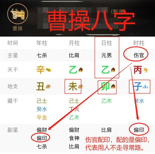 叹为惊奇 曹操的一生成功竟然是他全按八字命盘中的喜用神走 哔哩哔哩 