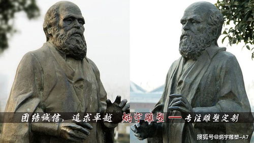 历史文化 知名西方名人雕塑