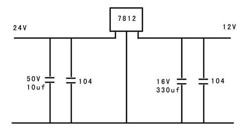 教你做个220伏转12伏直流稳压电压,方法很简单