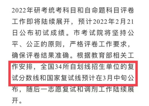 国家线预计三月中旬公布 不要干等,复试准备该提上日程了