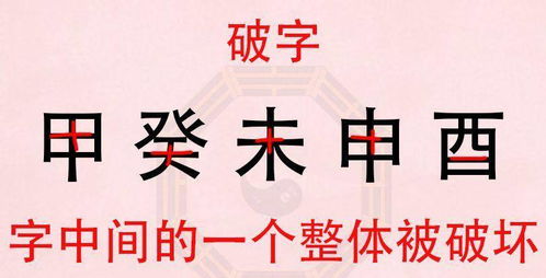 八字字形取象神煞大全 平头煞 破字煞 悬针煞 倒戈煞 曲脚煞 聋哑煞