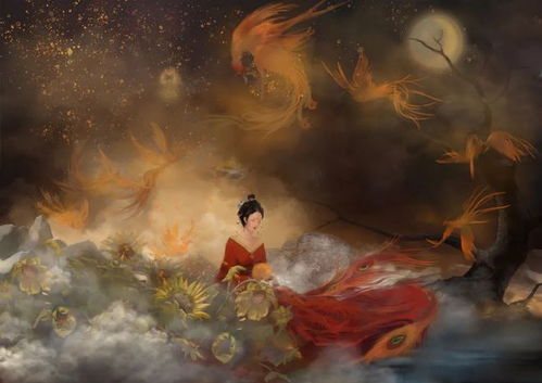 中国神话 常羲与望舒 月神的婀娜与多变 明月几时有 104