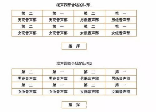 合唱ssa队形排列方法