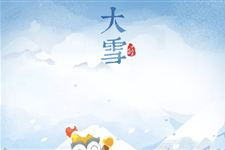 关于大雪节气生日赞美的诗句