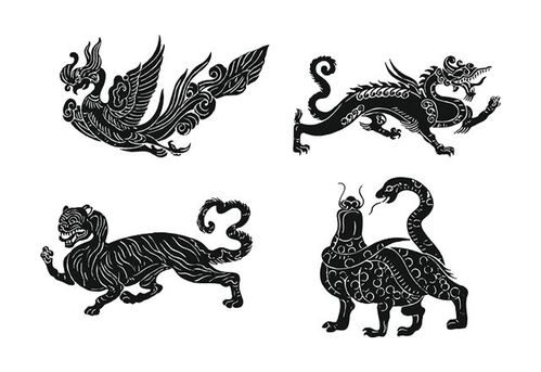 青龙白虎朱雀玄武,传说中的四大神兽,白虎为什么被当成不祥凶兽