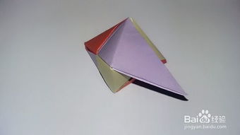 如何用彩纸折叠粽子,粽子的彩纸折法