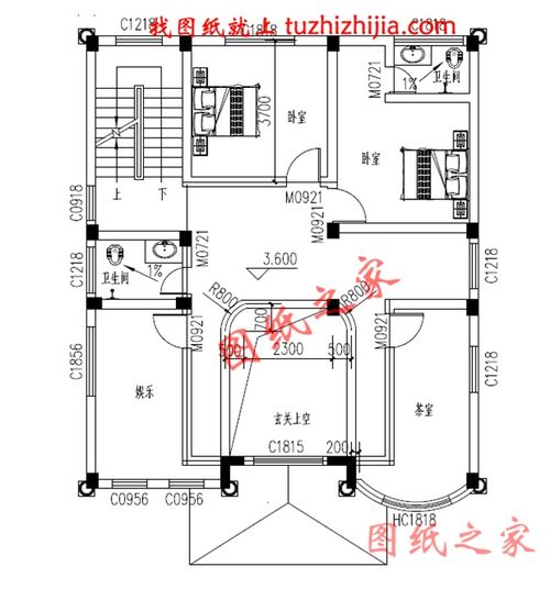 农村120方三层自建房子设计图纸,再过10年不会淘汰