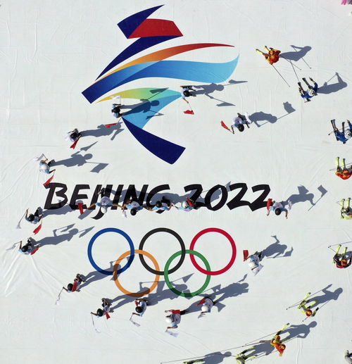 冬季奥运会2022年 标志图片