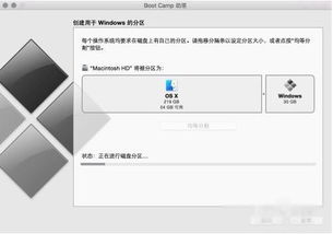 如何在mac上只安装win10系统