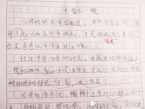 小学奇葩作文 干爹不一般 ,万物有灵气,老师赞同 不可信其无