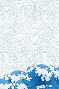蓝色海洋波纹背景素材背景图片免费下载 千库网 
