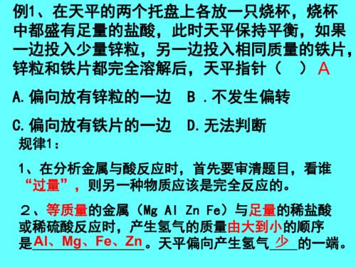 专题复习天平计算下载 化学 21世纪教育网 