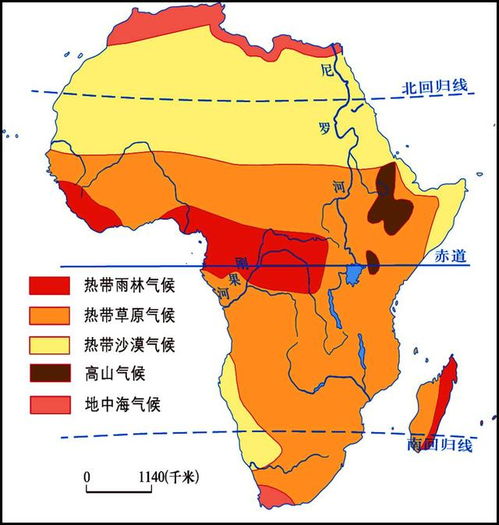 为什么地处非洲赤道附近的东非地区,气候类型却是热带草原气候