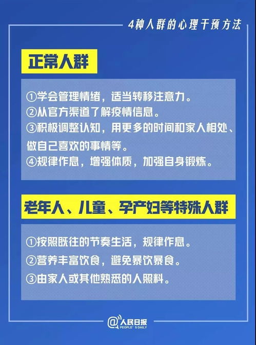 心理疏导 爆台寺小学为您推荐 新冠肺炎全民心理健康实用手册 