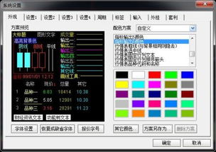 通达信，如何自定义修改移动平均线颜色?