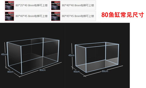 鱼缸常规尺寸(鱼缸常规尺寸图)