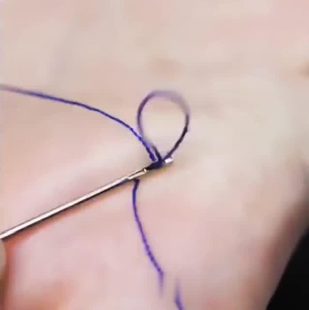 缝纫技巧 穿针引线的小技巧,这样穿线很简单 