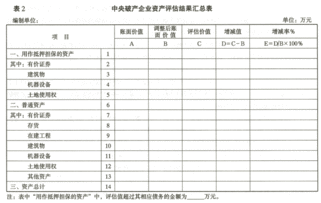 企业资产评估报告