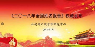 官宣 公安部发布2018全国姓名报告,有你的名儿吗