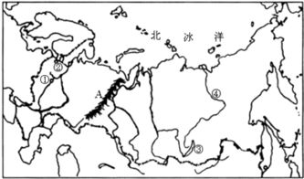 读俄罗斯图，回答下列问题：（1）图中山脉A是______，它是亚洲与欧洲的分界线．（2）城市①所在的工业区