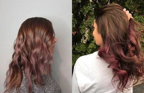 发型 巧克力紫发,才是最适合仙女们上班打卡的冬季发色