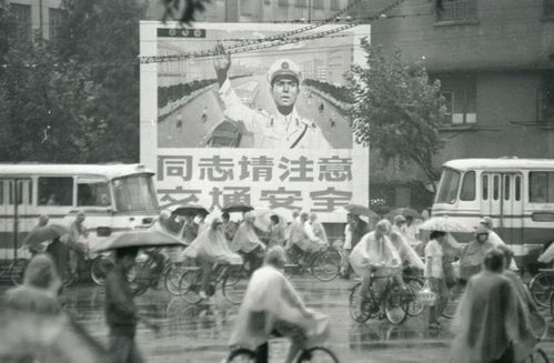 浙江杭州老照片 1986年的街头景象 生活场景,看下差别有多大