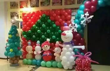 南昌气球,圣诞节气球装饰