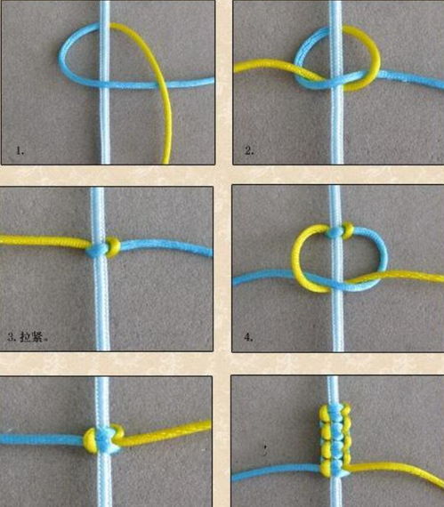 手链编绳款式教程3款,可做成手链,非常漂亮好看