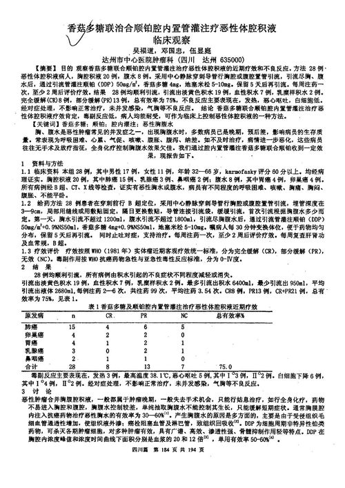 顺铂的不良反应,顺铂化疗副作用有哪些(图2)