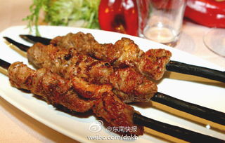 微美食 烤 羊肉 串, 源自新疆 的街头美食 把 羊肉 