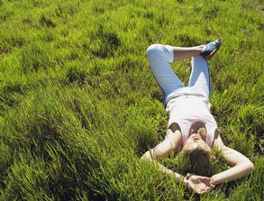 梦见躺在草地上