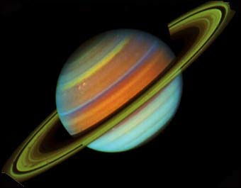 新闻资料 太阳系第二大行星 土星 