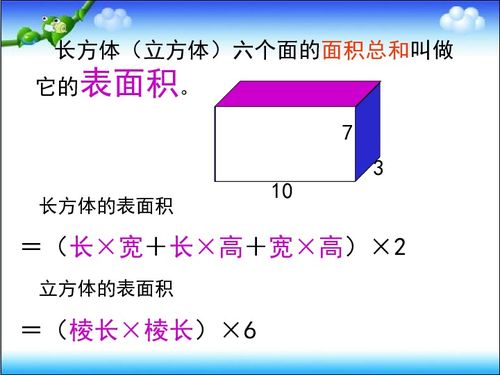 长方体正方体的表面积 搜狗图片搜索