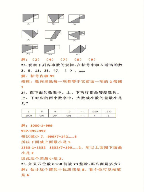 数学奥数题(数学奥数题五六年级)